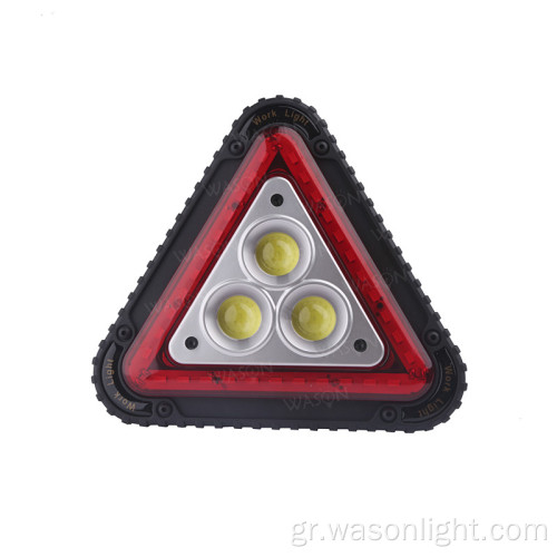 Φορητό αδιάβροχο LED Προειδοποιητικό φως τριγώνου
